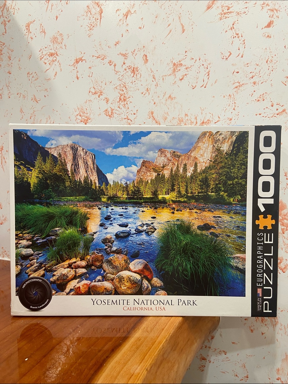 Eurographics Yosemite National Park 1000 Piece Puzzle - COMPLETE